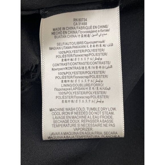 BCBGENERATION Women Black Accordion Pleat Halter Maxi Dress Size 0 - Picture 8 of 8